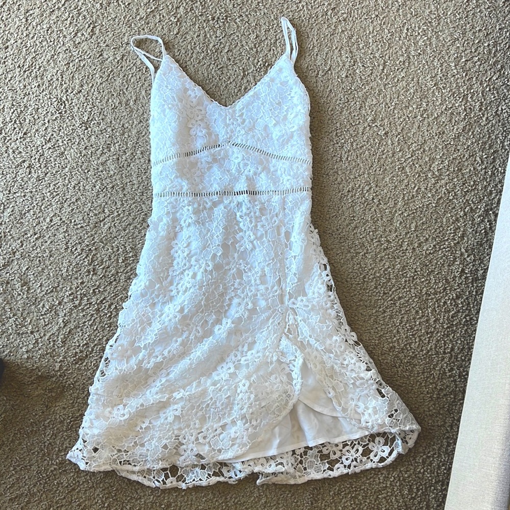 Abercrombie XS white dress
